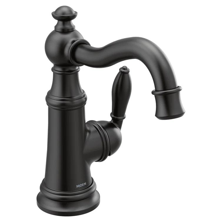 Weymouth Single Hole Bathroom Faucet With Drain Assembly