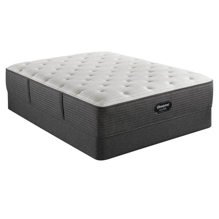 Beautyrest Silver BRS900-C Medium 14.5" Innerspring Mattress and Box Spring Set