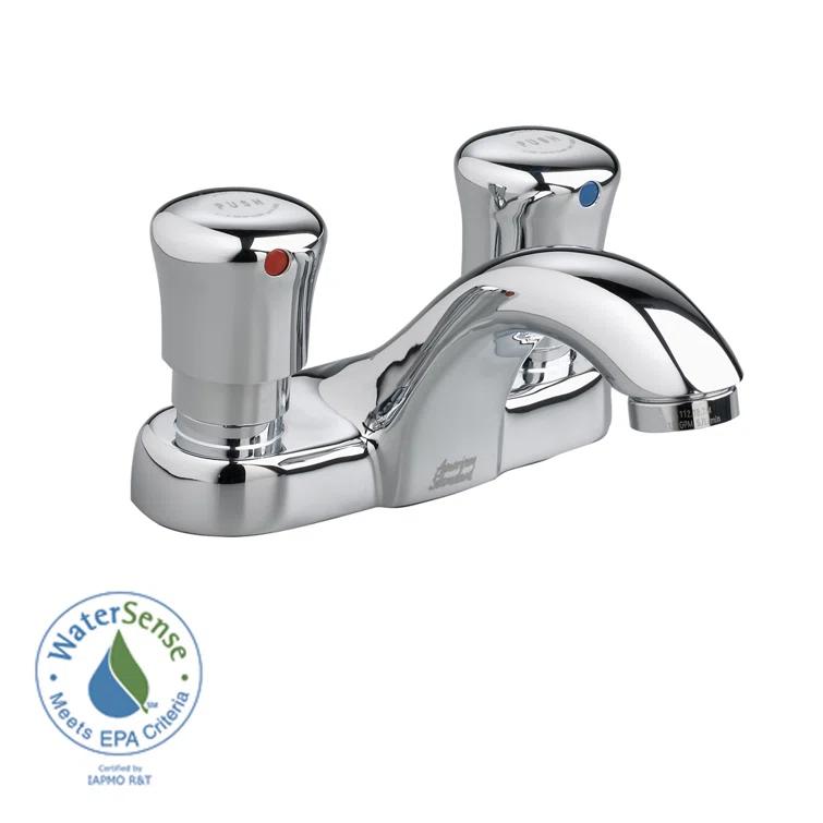 American Standard 1340225.002 Metering Centerset Bathroom Faucet