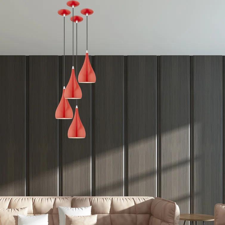 Schultz Single Light Metal Dimmable Pendant