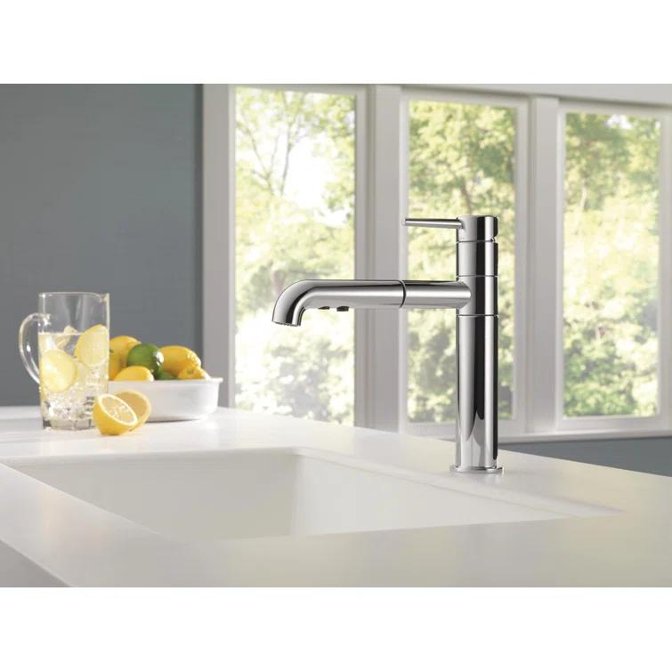 Contemporary Pot Filler Faucet, Wall Mount Pot Filler Kitchen Faucet