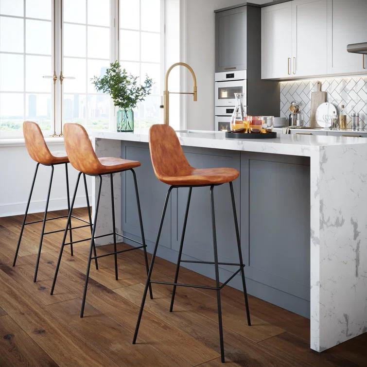 Kody Vegan Leather Bar & Counter Stool