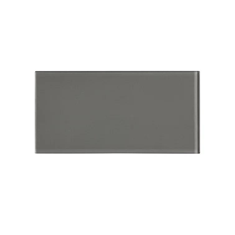3'' W x 6'' L Glass Peel and Stick Subway Tile
