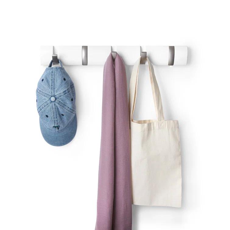 Flip 5 - Hook Solid Wood Coat Rack
