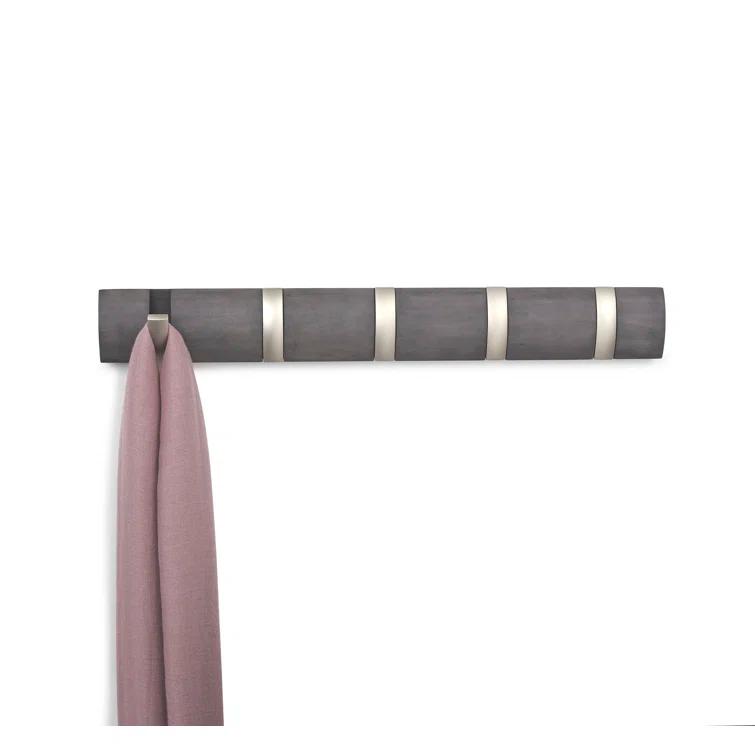 Flip 5 - Hook Solid Wood Coat Rack