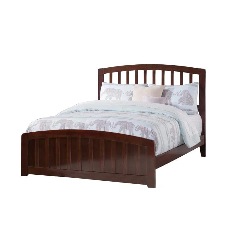 Richmond Solid Wood Low Profile Platform Bed