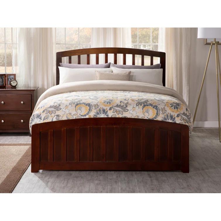 Richmond Solid Wood Low Profile Platform Bed