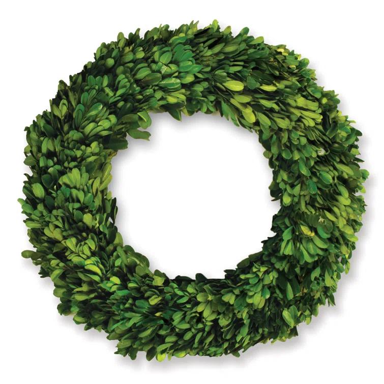 Plum & Post Boxwood Wreath 12"