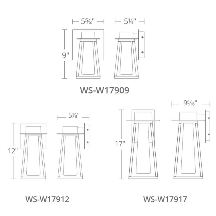 Modern Forms Avant Garde Aluminum LED Wall Light