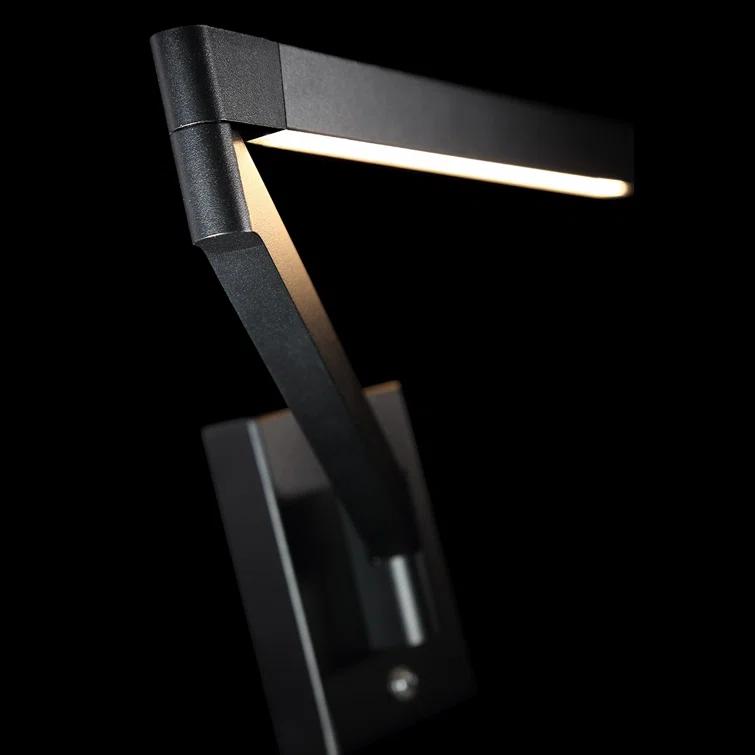 Joziah Single Light Aluminum Dimmable LED Swing Arm Sconce