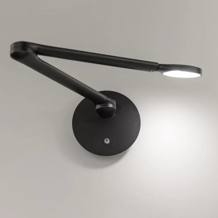 Reflect Aluminum LED Swing Arm Sconce