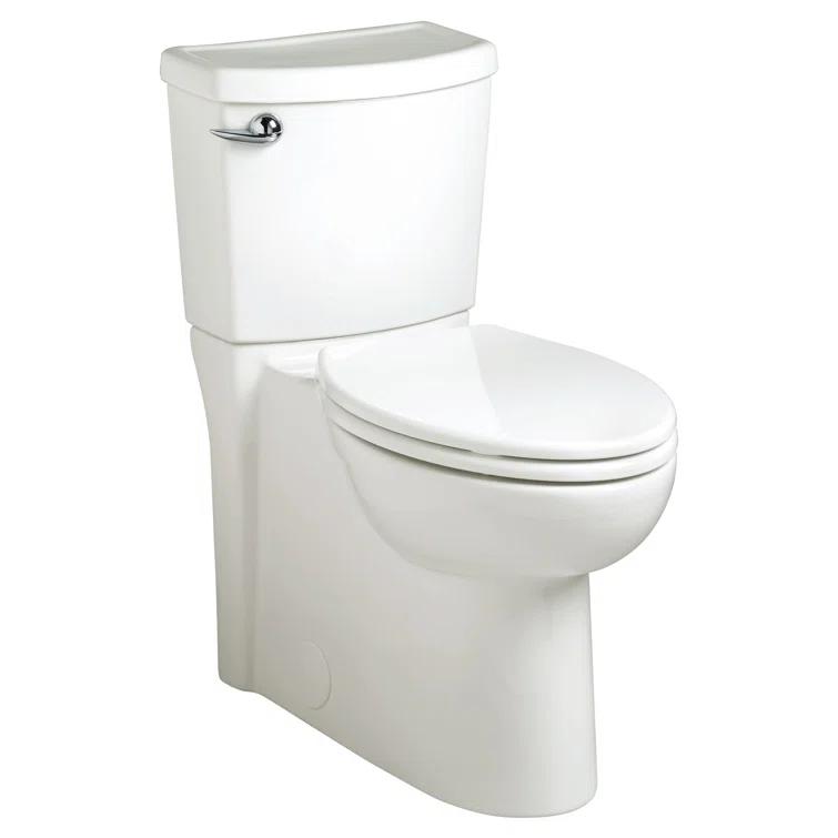 American Standard Cadet 1.28 Gallons GPF Elongated Comfort Height Floor Mounted Two-Piece Toilet (Seat Included)