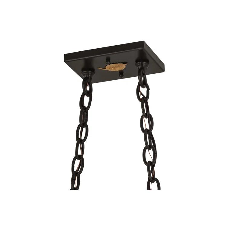 Rustic Lodge 6 - Light Bronze Pool Table Lights Pendant