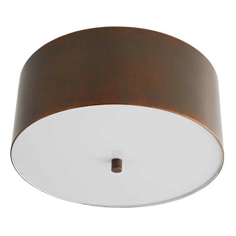 Tarbell Semi-Flush Mount Light by Arteriors - Bronze