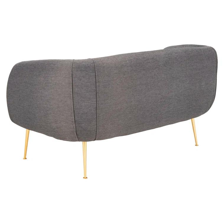 Safavieh  Couture High Line Collection Alena Stone Polyester Blend Loveseat