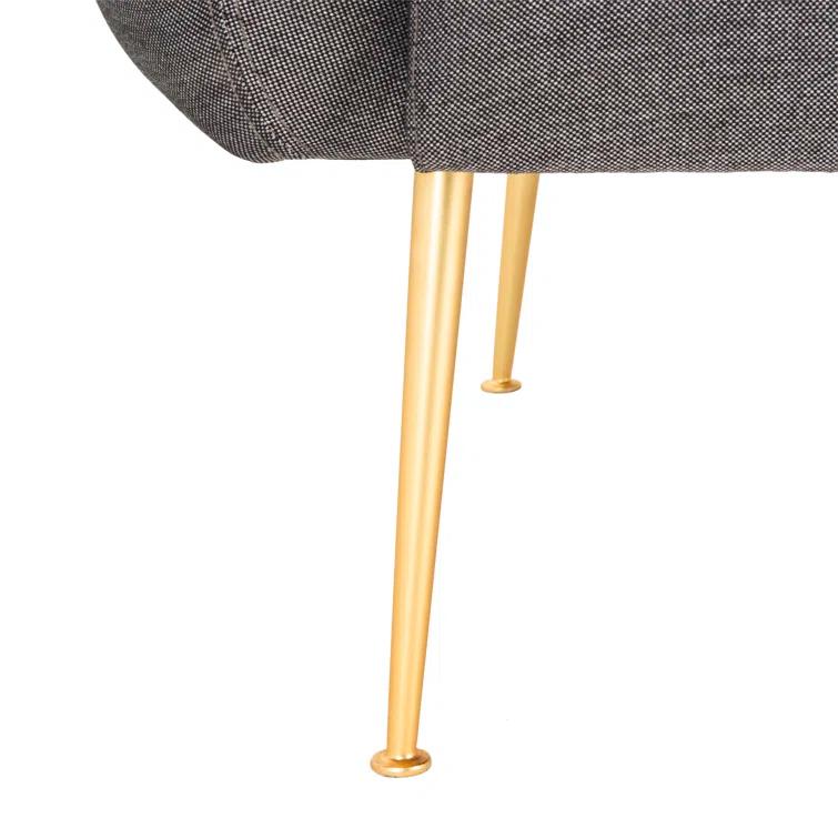 Safavieh  Couture High Line Collection Alena Stone Polyester Blend Loveseat