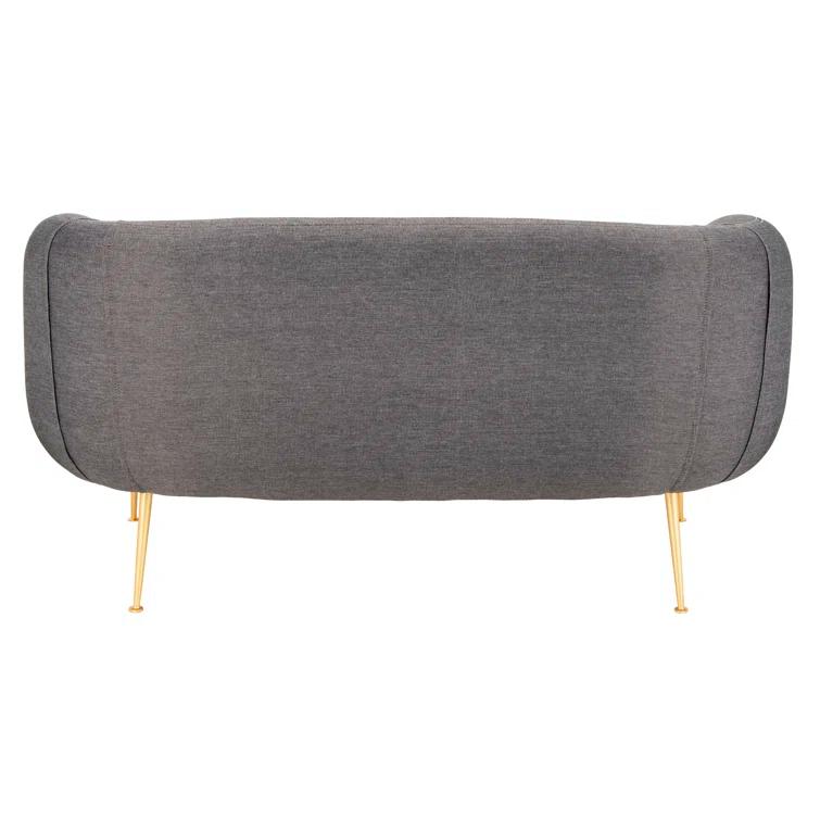 Safavieh  Couture High Line Collection Alena Stone Polyester Blend Loveseat