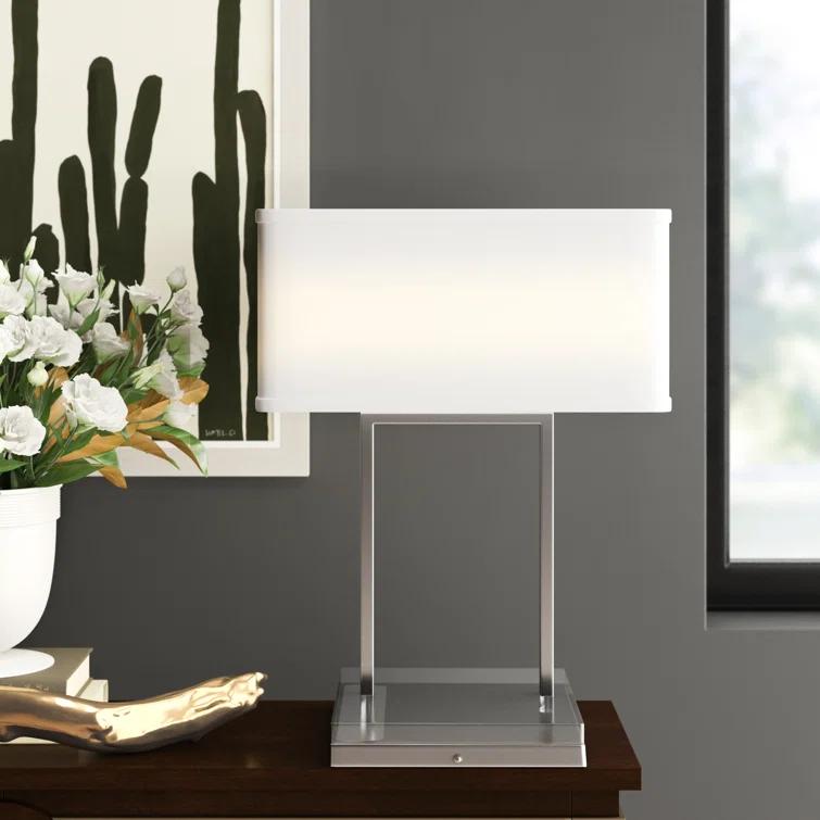 Global Views Crystal Slab Lamp