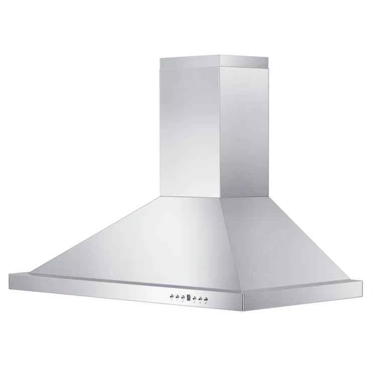 ZLINE 30 in. Convertible Vent Wall Mount Range Hood in Black Stainless Steel (BSKBN-30)