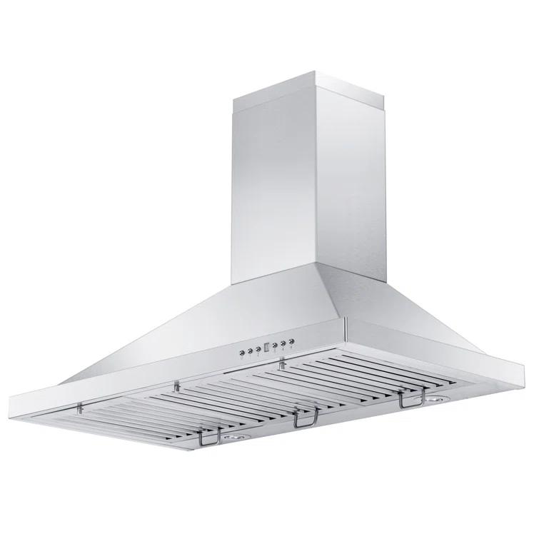 ZLINE 30 in. Convertible Vent Wall Mount Range Hood in Black Stainless Steel (BSKBN-30)