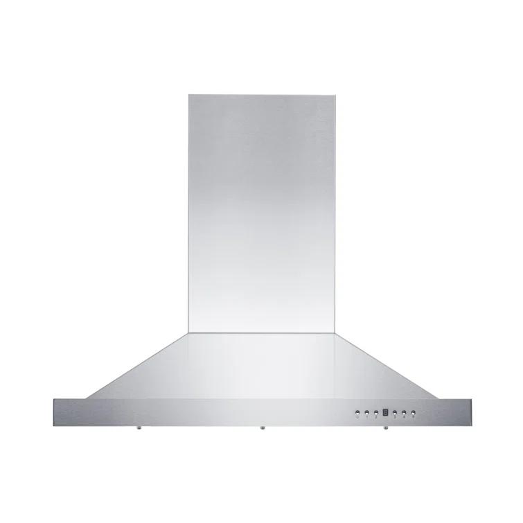 30 in. Convertible Vent Isl& Mount Range Hood in Stainless Steel (GL2i-30)