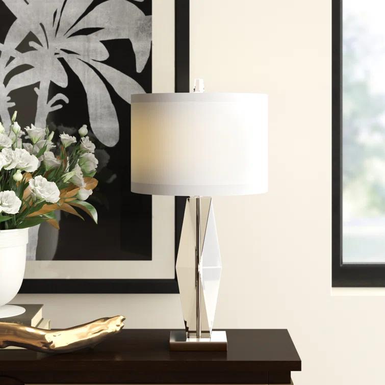 Global Views Faceted Crystal Lamp