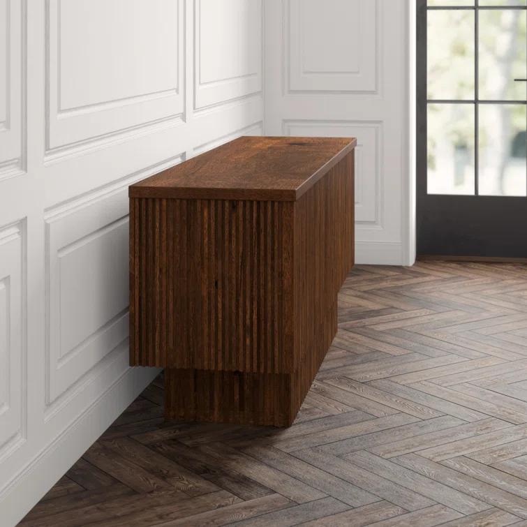 Noir Mr. Smith 77.5'' Solid Wood Sideboard