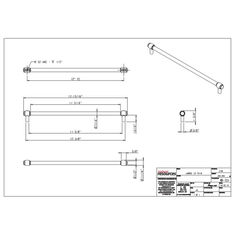 Jeffrey Alexander Hayworth Bar Pull