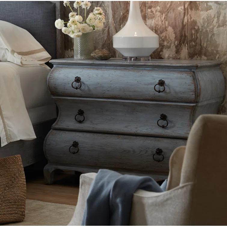 Beaumont 3 - Drawer Bachelor's Chest in Blue