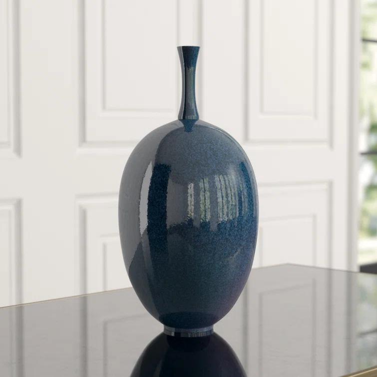 Global Views Ovoid Vase-Celestial-Sm