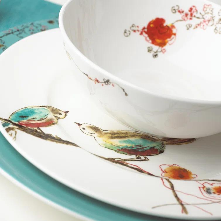 Lenox Lenox Chirp 4 Piece Bone China Place Setting Set, Service for 1