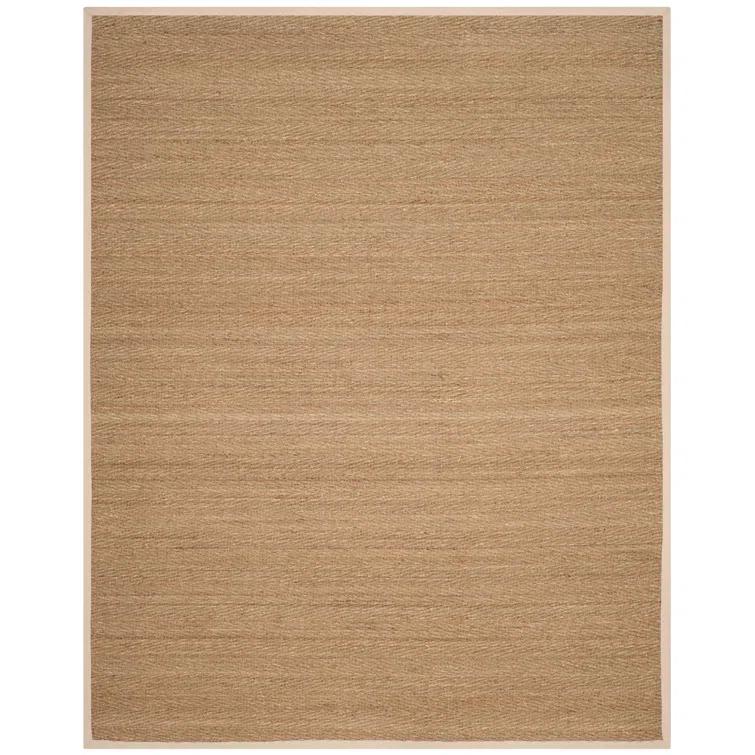 Deschamps Natural Fiber Seagrass Solid Color Rug