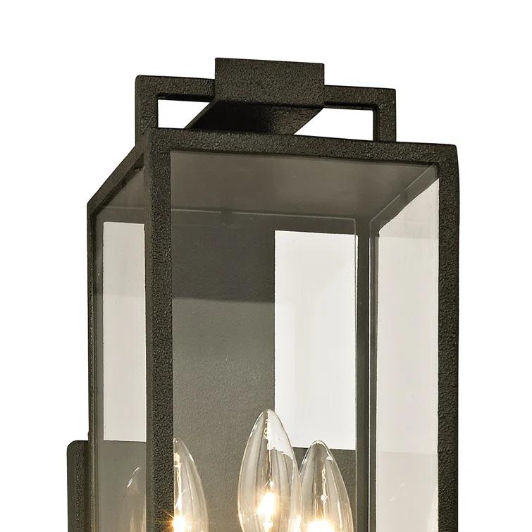 Judy Outdoor Sconce - Black / 21.5"H