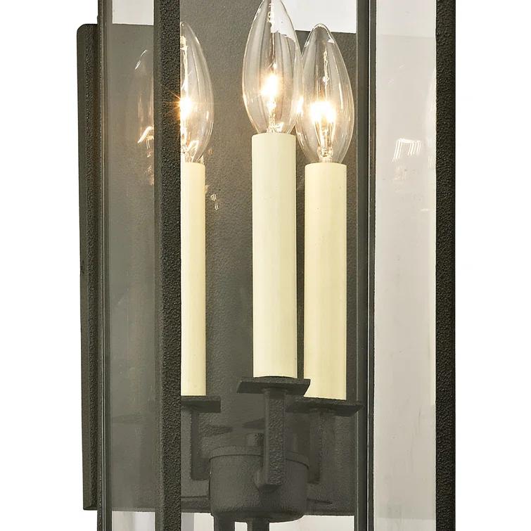 Judy Outdoor Sconce - Black / 21.5"H