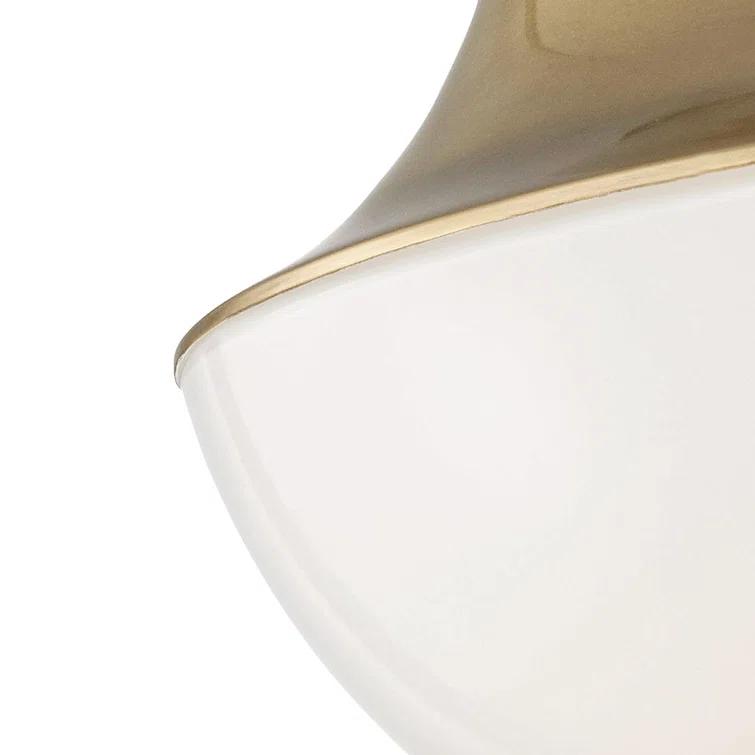 Randi Flush Mount Light - Brass
