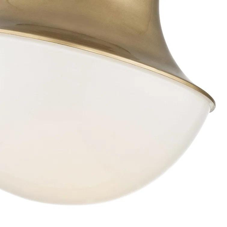 Randi Flush Mount Light - Brass