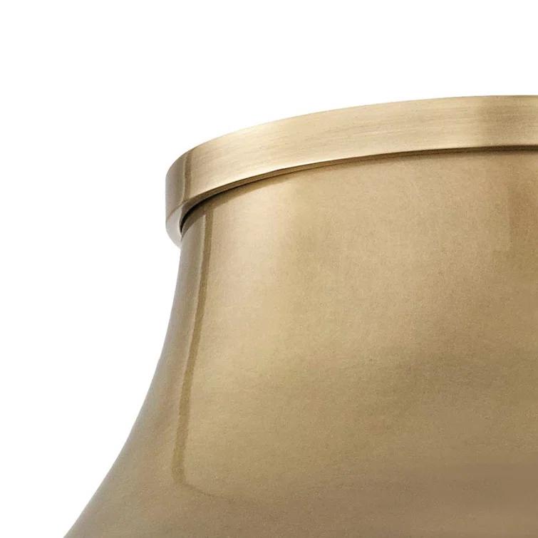 Randi Flush Mount Light - Brass