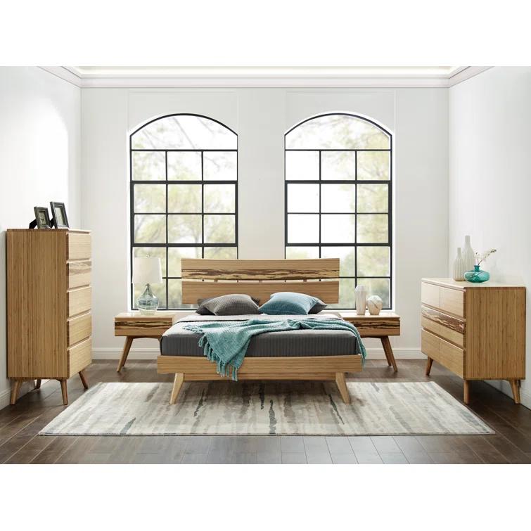Brayden Studio® Lendella Solid Wood 64'' W 6 - Drawer Dresser