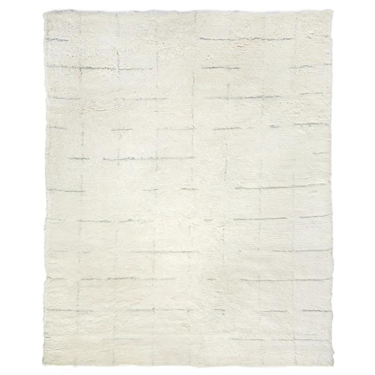 Moroccan Wool Geometric Rug