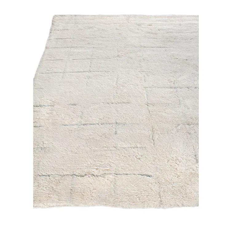 Moroccan Wool Geometric Rug
