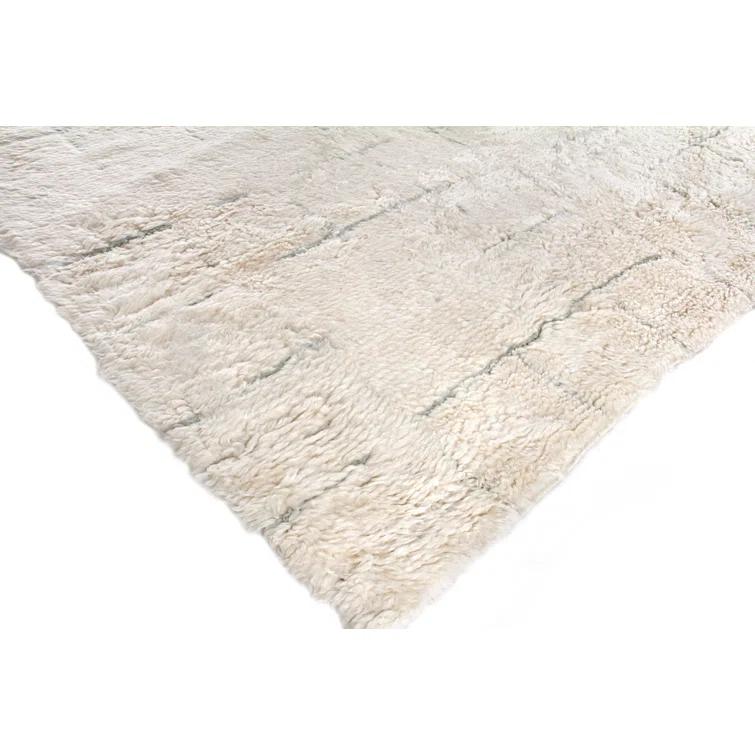 Moroccan Wool Geometric Rug