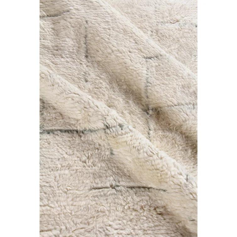 Moroccan Wool Geometric Rug