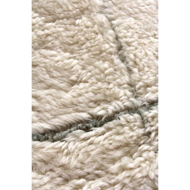 Moroccan Wool Geometric Rug