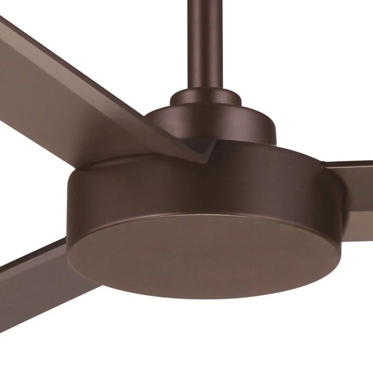 52" Roto 3 - Blade Propeller Ceiling Fan with Wall Control