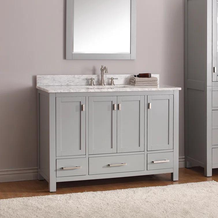MODERO-VS36-CG Modero 48-in. Single Bathroom Vanity