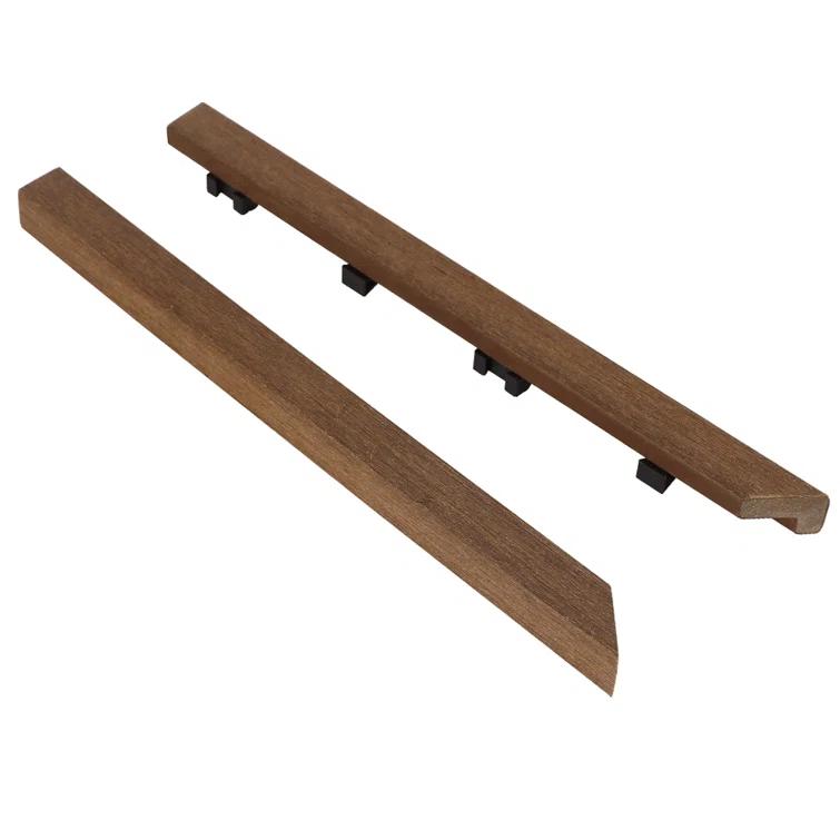 NewTechWood 13" x 1" Composite Interlocking Outward Corner Deck Trim