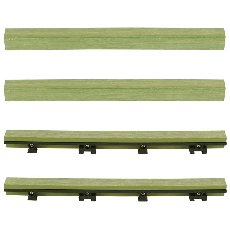 12" x 1" Composite Interlocking Deck Side Trim