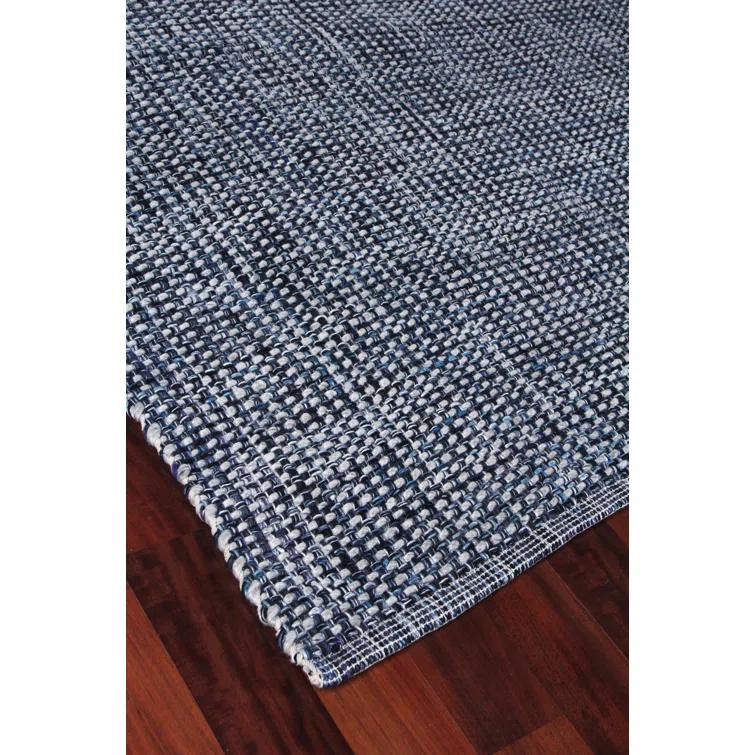 Ferrus Handmade Blue/Ivory/Gray Area Rug