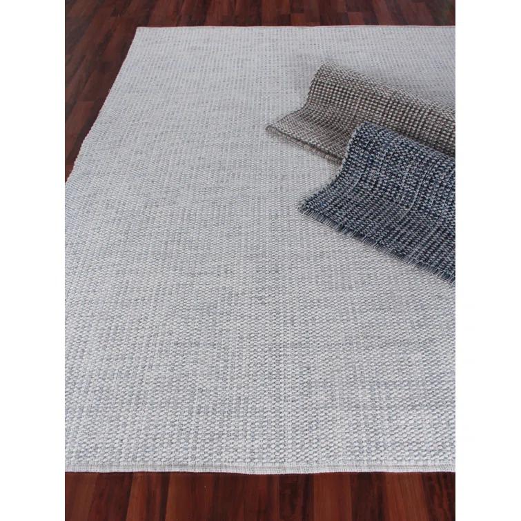 Ferrus Handmade Blue/Ivory/Gray Area Rug