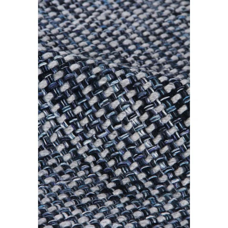 Ferrus Handmade Blue/Ivory/Gray Area Rug